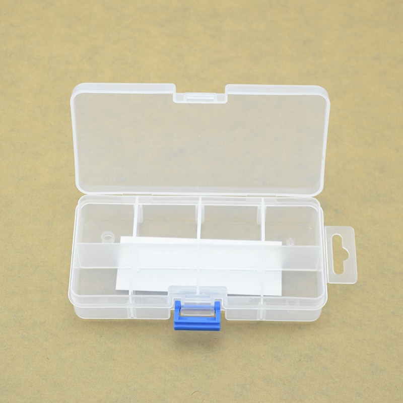 PP plastic transparante plastic onderdelen box van de originele doos onderdelen sorteren box elektronische componenten