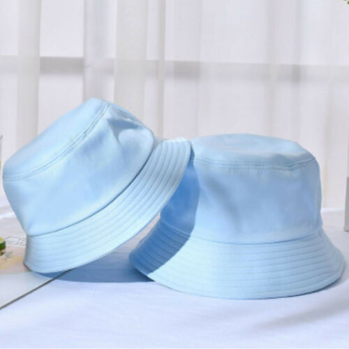 Casual Solid Cute Kids Bucket Hat Summer Fishing Fisher Beach Festival Sun Cap Lovely One Size For Kids