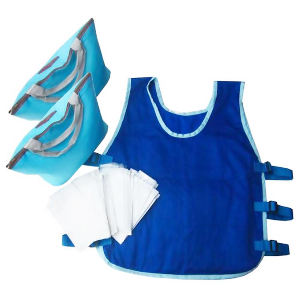 Outdoor Summer Body Cooling Vest Jacket Ice Bag Human-Conditioned Clothing Riding Fishing Cooling Vest Anti High Temperature