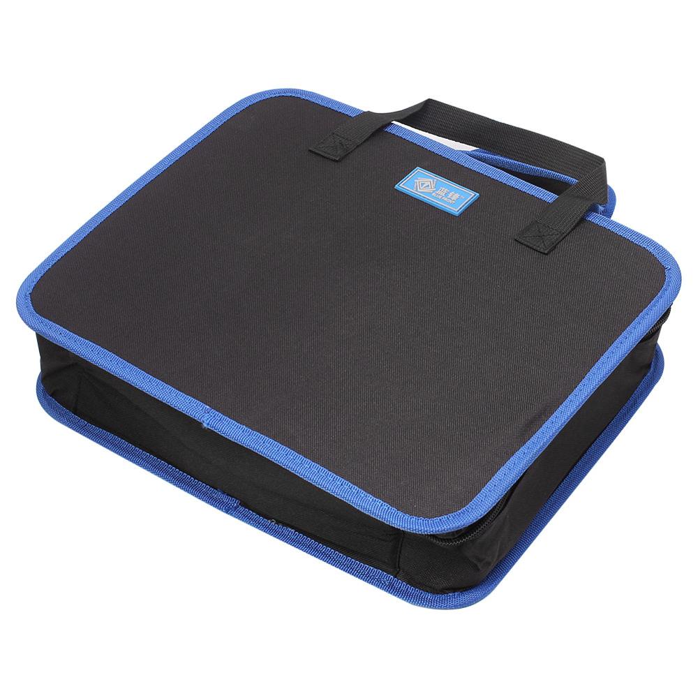 350X270Mm Multifunctionele Thuis Tool Bag Elektricien Tool Elektrische Boor Storage Case Bag Canvas Verdikking Toolbox Instrument Case