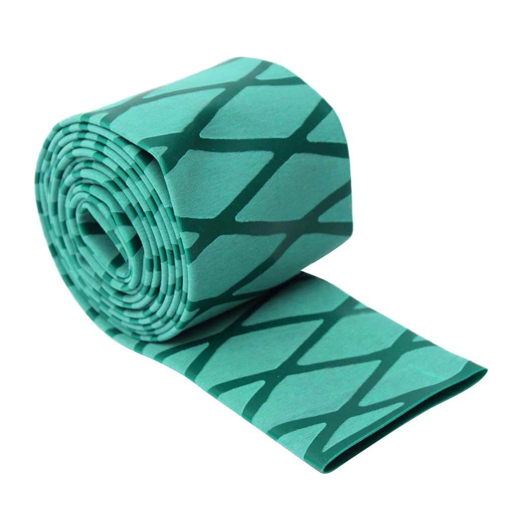Non Slip Heat Shrink Tubing Textured Grip Fishing Rod: Green 1Mx0.3cm