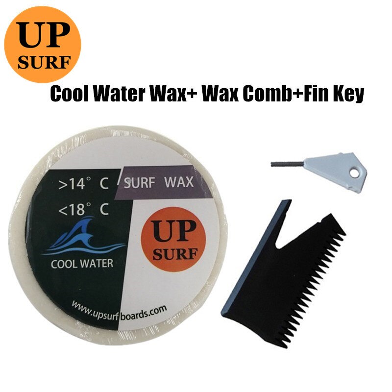 Surf Wax Tropische Water Wax + Surf Wax Kam + Fin Sleutel Goede Surfplank Wax