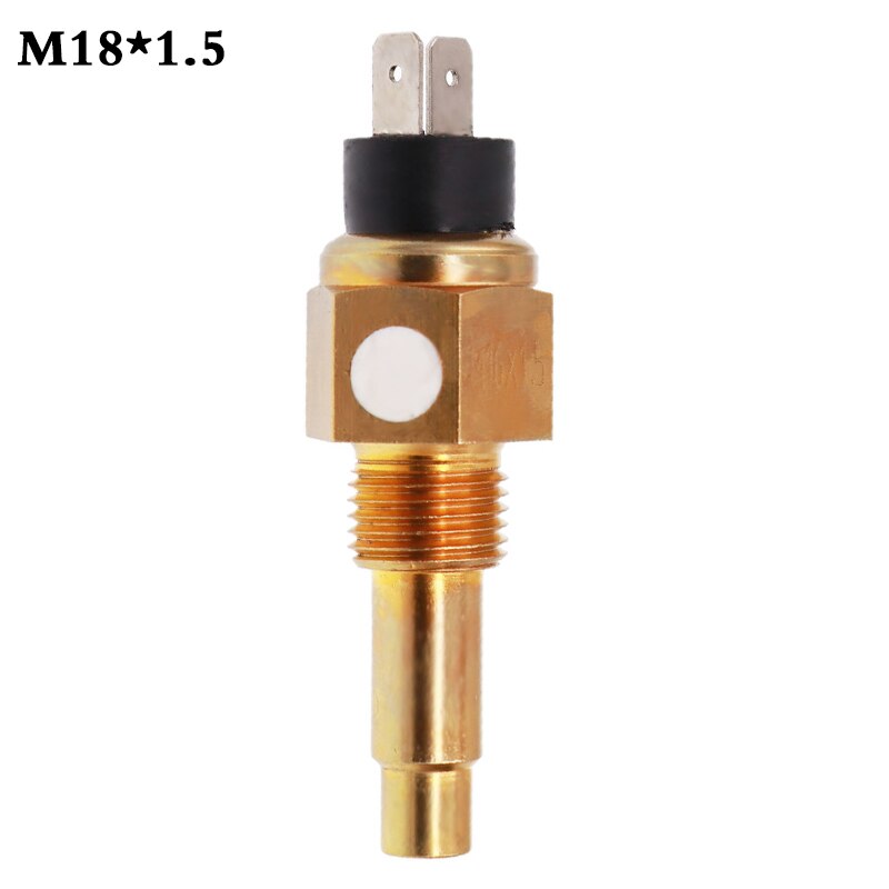 1/8 NPT Temperature Temp Sensor Water Temperature Gauge Sensor Unit Sender Gauge Electric Sender: Gold