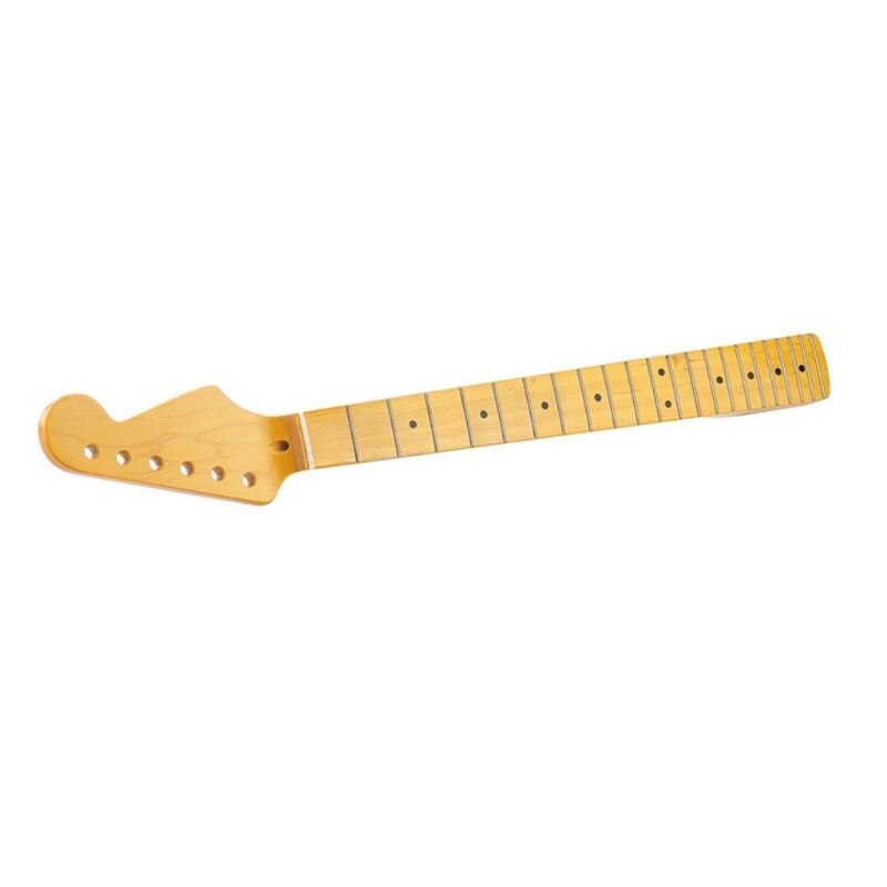Cuello de guitarra eléctrica de madera de arce, 22 trastes para Fender Tele, piezas de recambio de guitarra, piezas y accesorios, 1 ud.