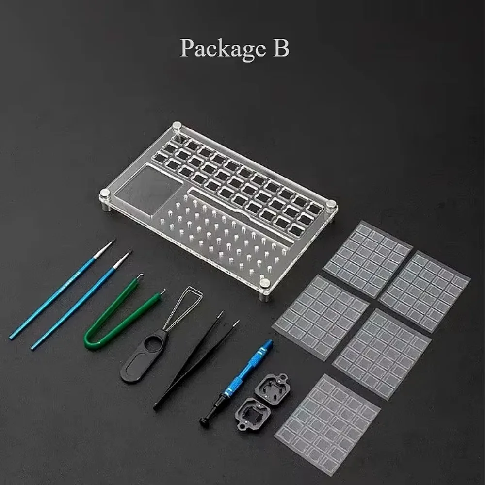 Mechanical Keyboard DIY Kit Lubricated Plate Shaft / Oil Filled Plate Shaft / Opener Mechanical Keyboard Kit
