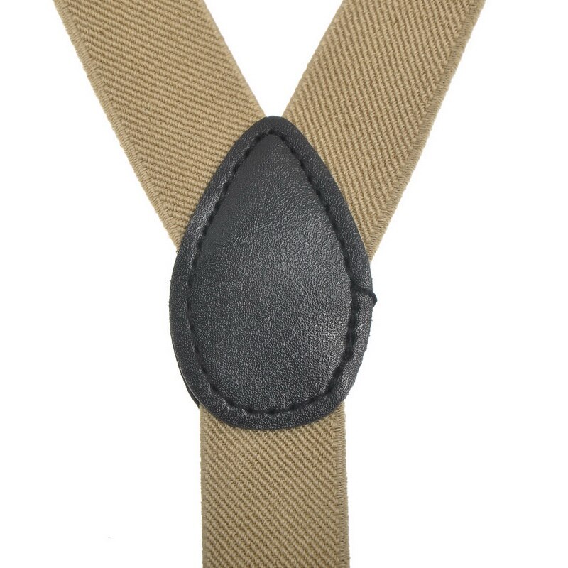 Justerbare elastiske seler til voksne unisex kvinder mænd y form elastiske clip-on seler 3 klips bukser seler