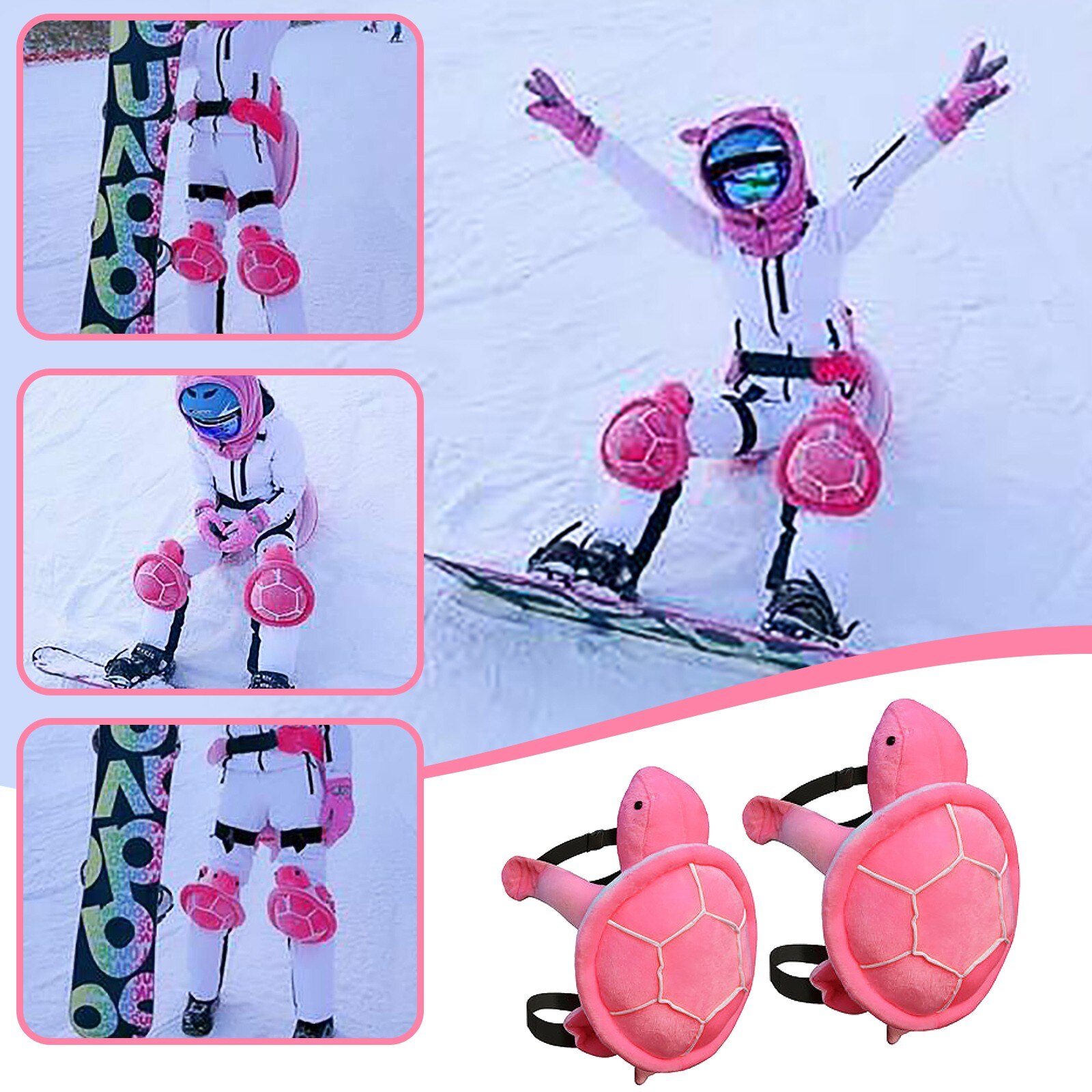 Utendørs sport ski skøyter hofte beskyttelse voksne barn snowboard beskyttelse ski utstyr barn sport sikkerhet kne pad hodepute #g4