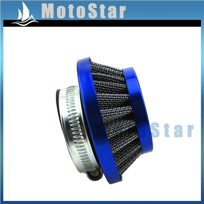 35mm luftfilter til yamaha  dt80 rd80 rd125 rd200 aerox breeze bws: Blå 1pc