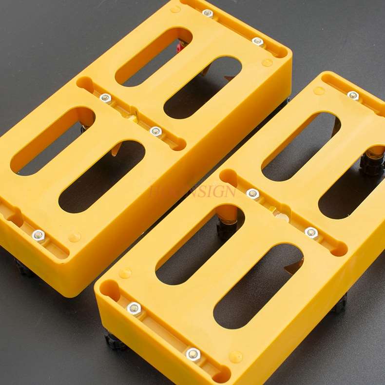 1 pcs No. 1 battery box large junior high school physics and electrical experiment equipment multiple binding posts four in one