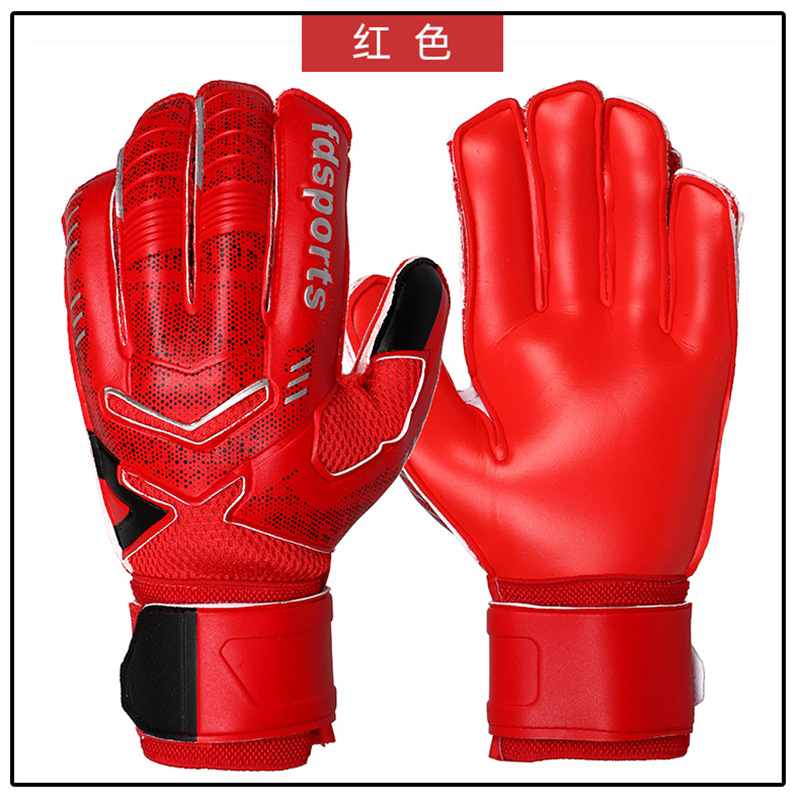 Fdsport freundlicher FußBall Torwart größe 5 ~ 10 Studenten Besondere Spiel Latex Protektoren für Erwachsene Finger schutz fußBall handschuhe