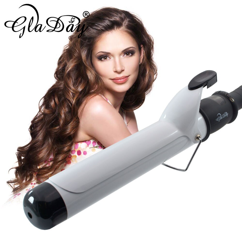 Professionele Haar Curling Wand Keramische Krultang 38mm Haar Krultang