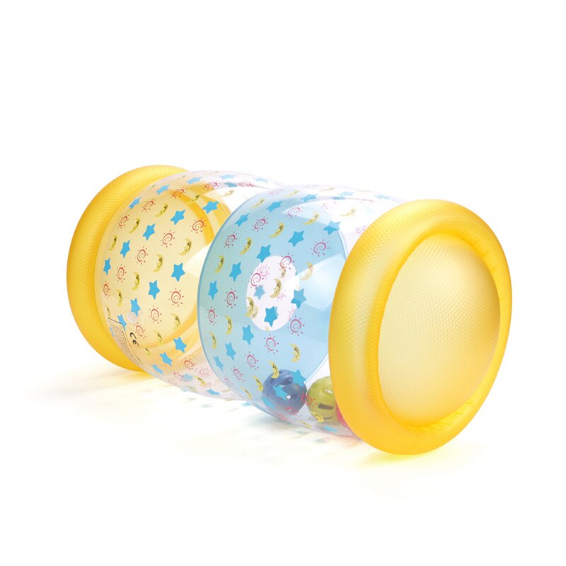 Kruipen Leren Roller Met Bells Peuter Staande Vroege Educatief Speelgoed Lnflatable Speelgoed Zuigelingen Roller Pvc Baby Fidget Speelgoed
