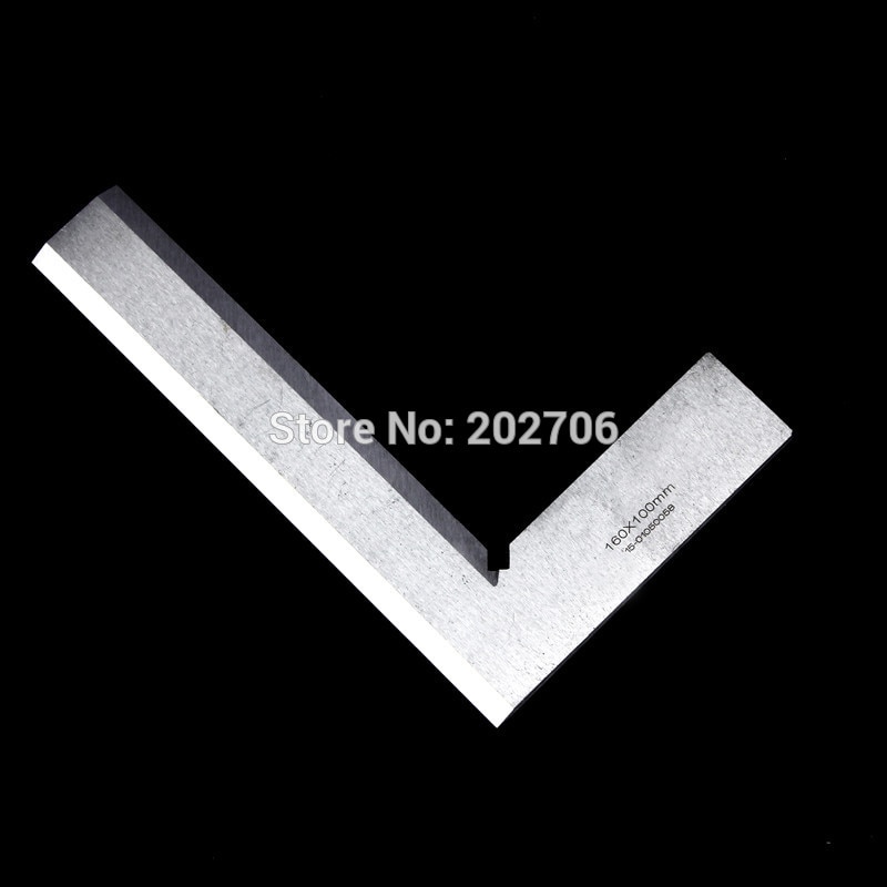 Hoek Heerser Bevel Edge Vierkante Gauge Rvs 160*100 Mm Hoek 90 Graden Meetinstrumenten