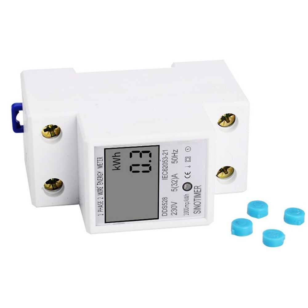 SINOTIMER Power Consumption Energy Watt Amp Volt Meter Analyzer KWh AC 230V Digital Electricity Usage Monitor Wattmeter
