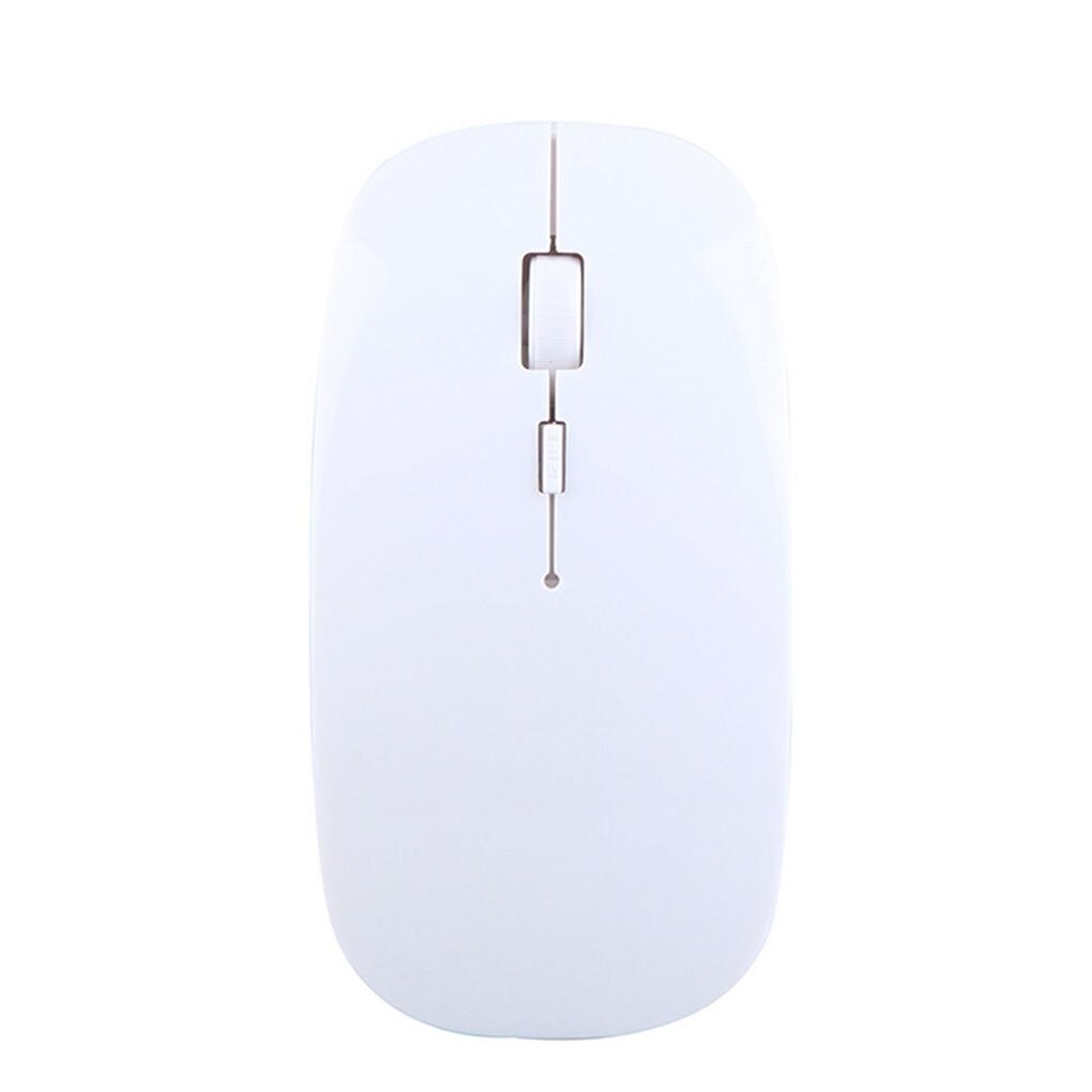 Ratón para ordenador portátil, Ratón óptico inalámbrico 2,4G, receptor USB, Air Mouse, inalámbrico, ultrafino: 01
