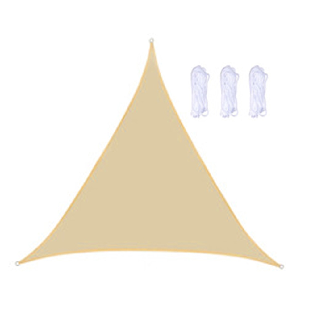 Garden Waterproof Sun Shelter Triangle Sunshade Protection Canopy Patio Pool Shade Sail Awning Camping Large Shade Cloth