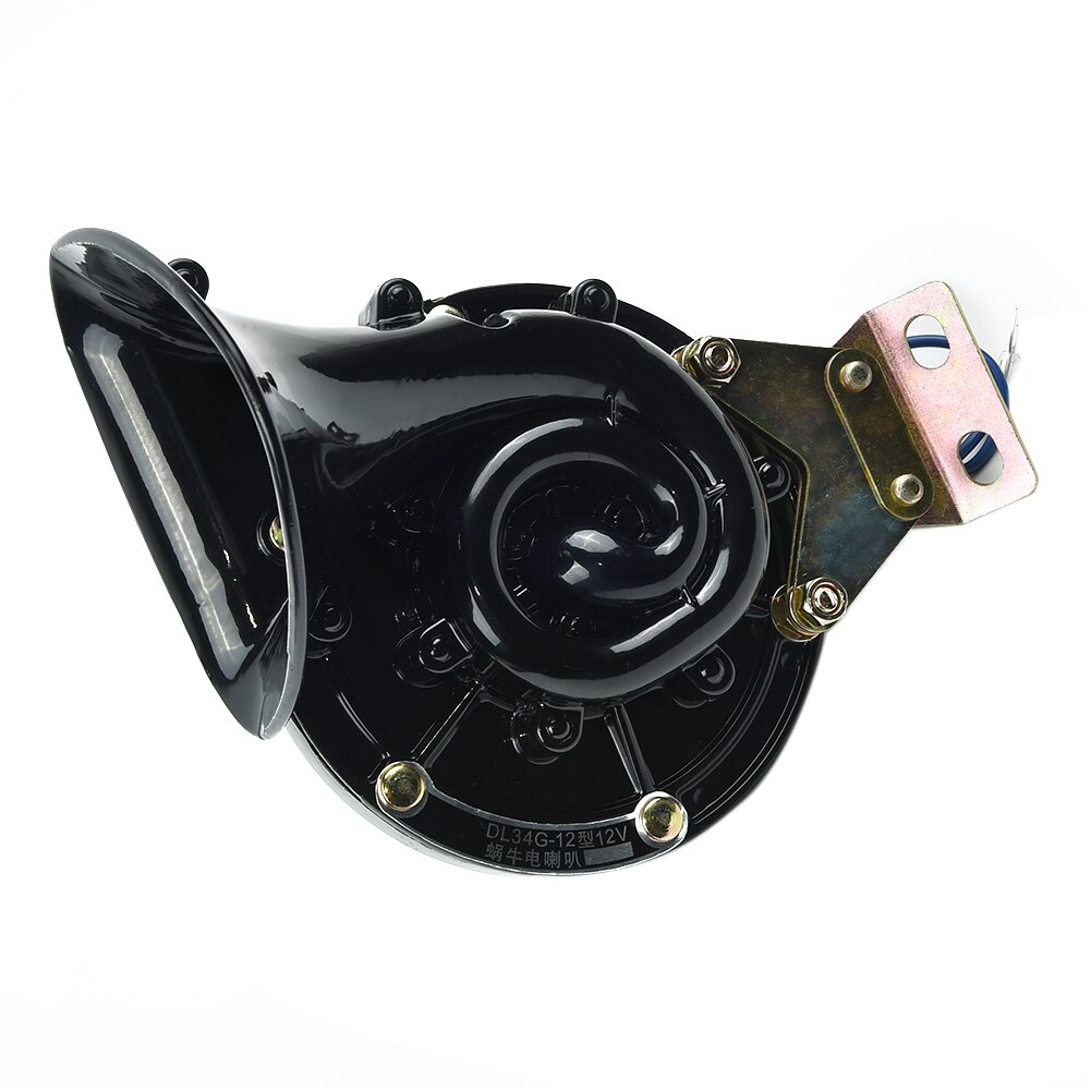 350dB corne électrique escargot corne de taureau unique Super fort moteur de rage universel pour voiture de moto