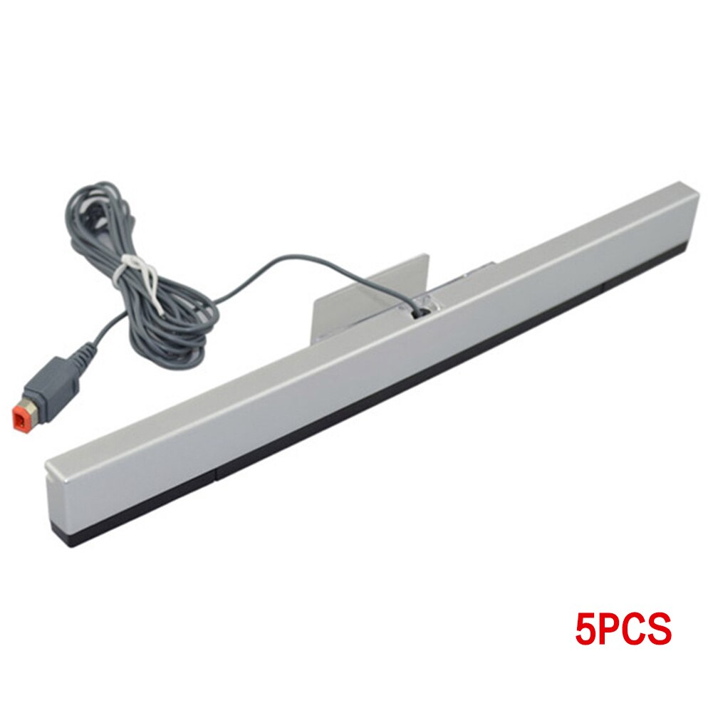 5pcs Wired Receiver Signal Practical Ray Sensor Bar Remote Control Infrared Accessory IR For Wii