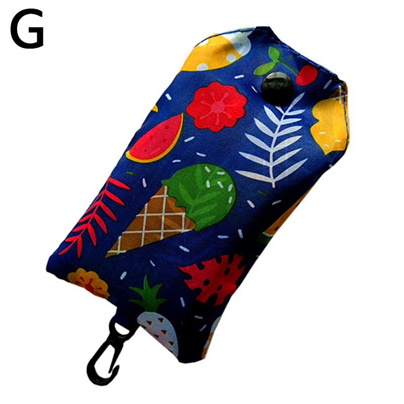 1 pz borse pieghevoli per la spesa per la spesa borsa per la spesa riciclabile borsa per la spesa lavabile ecologica resistente: G