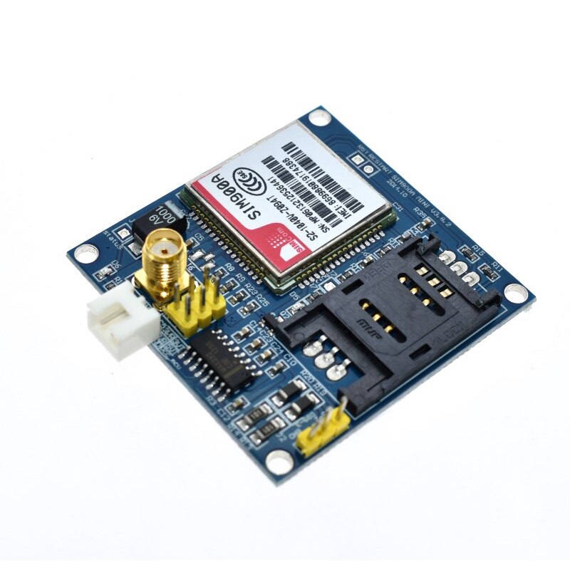 1Pcs Sim900A Sim900 Mini V4.0 Wireless Data Transmission Module Gsm Gprs Board Kit + Antenna