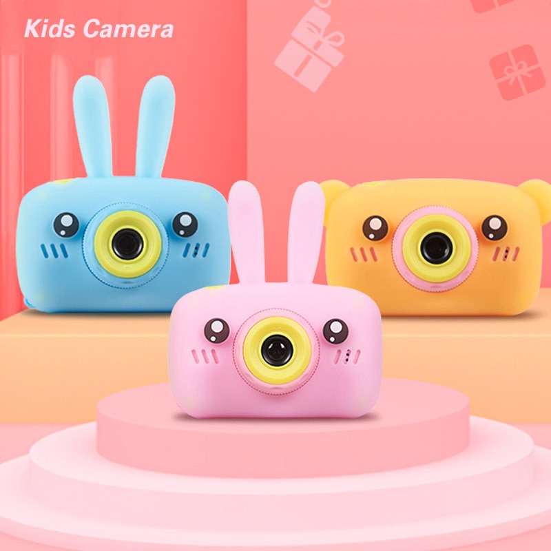 Kids Digital Camera HD - 2" Screen - 10-20MP - 1080P Video - Rechargeable Battery - SD Card Support