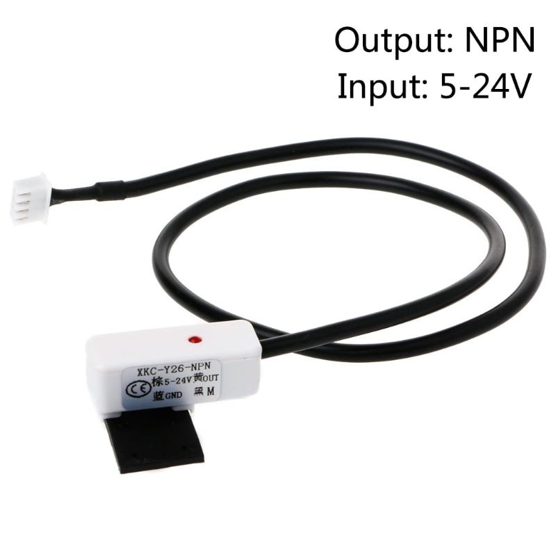 Non-contact Water Liquid Level Sensor Switch Detector for Pipe Tank DC5-12V NPN The output signal is NPN signal