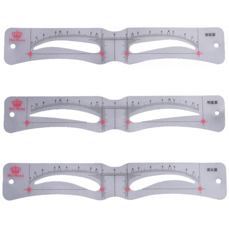 Juego de plantillas de cejas para cejas, 12 Uds., nueva guía de dibujo, conformación de la plantilla, DIY, moldeado, Grooming,