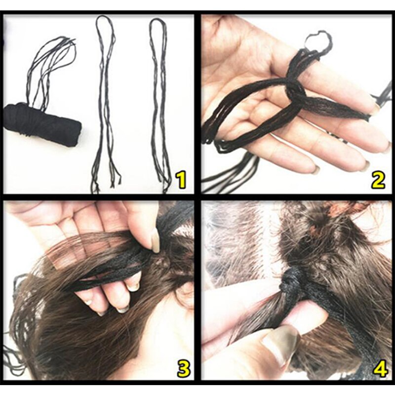 Hilo de lana para el pelo, accesorio para el cabello de , para trenzado, accesorio para el cabello, 80g