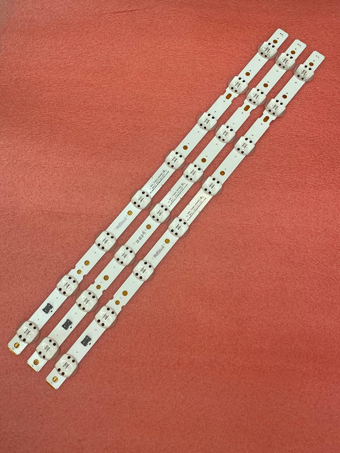 3 stk/parti ledet bar til  lg 55 uk 6450 55 uk 6360 psf 55 uk 6360 55 uk 6470 plc 55 uk 6200 pue 55 uk 6300 ssc_trefork _55 uk 63_ s svl 550 som 48 på 5