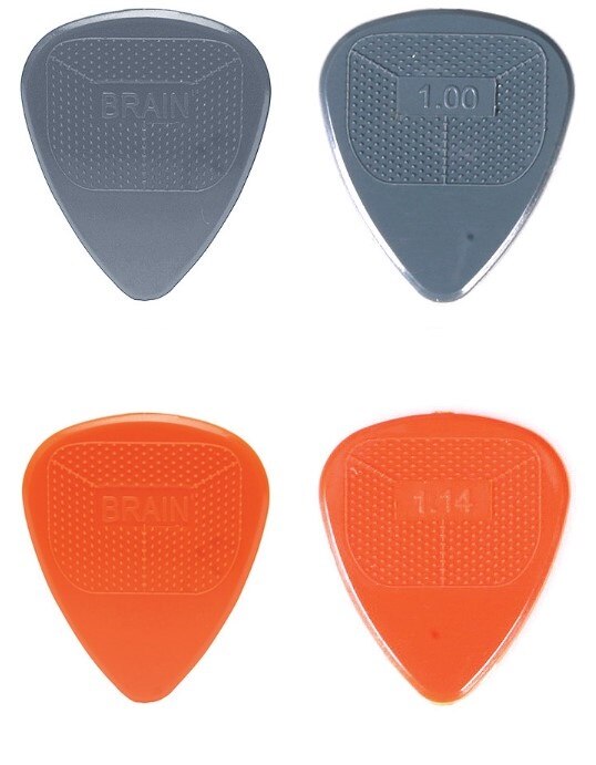 D'andrea snurrande hund hjärna plectrum mediator gitarr nylon pick plectrum mediator, tillverkad i usa