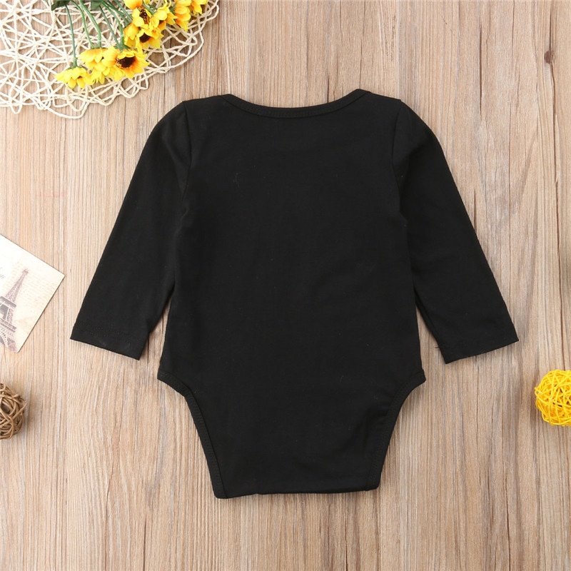 Halloween Pudcoco Kids Bodysuit Newborn Baby Girl Boy Long Sleeve Casual Jumpsuit Cotton Children Clothing Outfits 0-18M