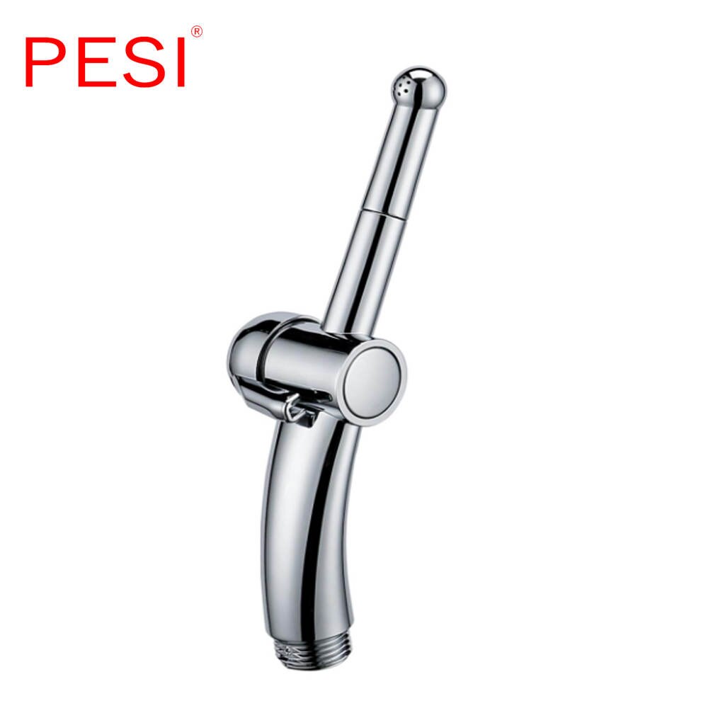 Bidet Doek Luier Sproeier, Hand Held Bidet Sproeier Set, Abs Luier Sproeier Voor Wc, , in Chroom.: Chrome