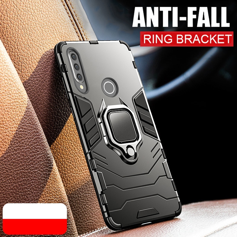 P30 lite Case For huawei p30 lite case Armor Ring Magnetic Car Hold Shockproof Soft Bumper Phone Cover For huawei P30 lite Case