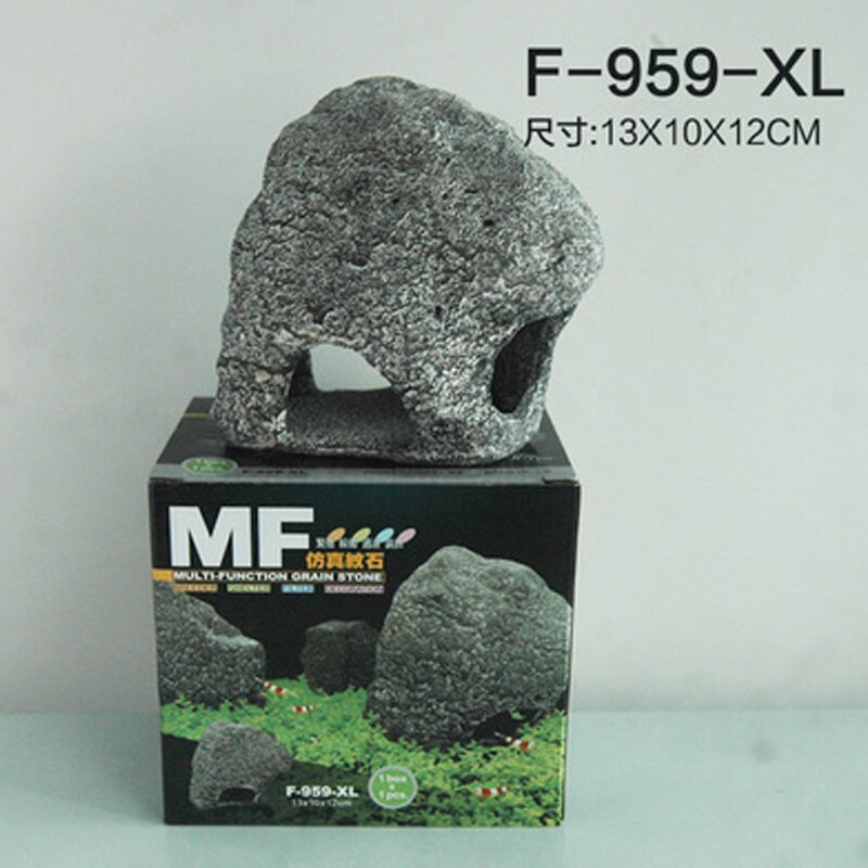 Aquarium Fish Tank Decoration Cichlid Stone Ornament Landscaping