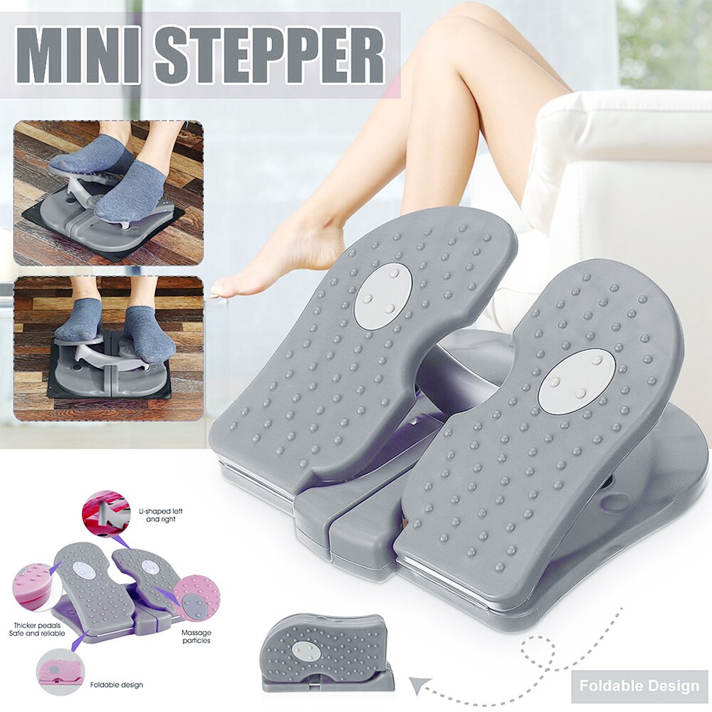 Mini Stepper silencioso para pérdida de peso, Pedal plegable para pies, equipo de entrenamiento de Fitness, Stepper para piernas delgadas