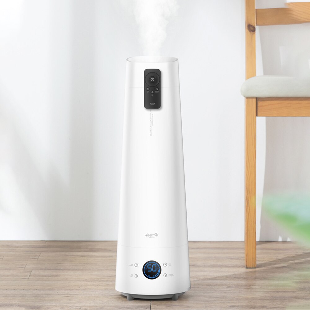 4L Deerma DEM-LD220 Cool Mist Air Humidifier with Intelligent Remote Control Touch-screen Aromatherapy Essential Oil Humidifier: Default Title