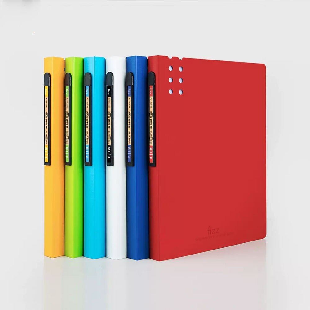 20/30 Pages A4 Information Booklet Insert Folders Commercial Data Book Office Supplies for Enterprise School Book