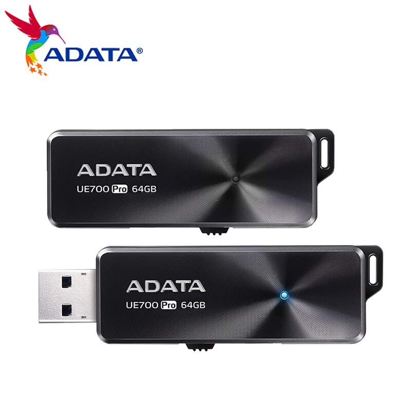 Adapta – clé USB haute vitesse UE700 Pro, support à mémoire de 64GB 128GB 256GB 512GB 3.2 GB, disque U Portable, stockage