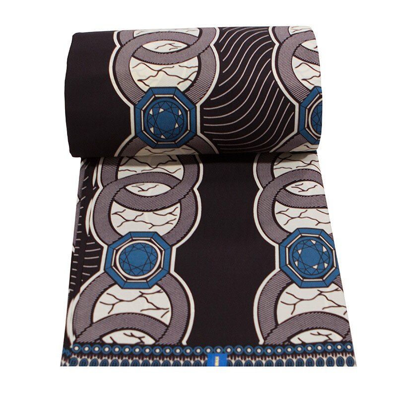 Afrikaanse Stof Van Ankara Wax Stof Voor Jurken 100% Katoen Stof Tissu Wax Africain 6 Yards