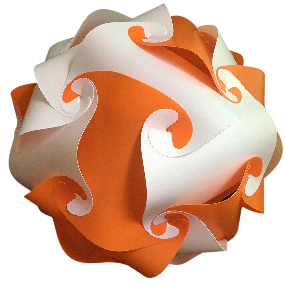 Modern Lustre Led Puzzle Chandelier Lighting Ceiling Chandeliers Lamparas Hanglamp Suspension Luminaire Lamp: White Orange