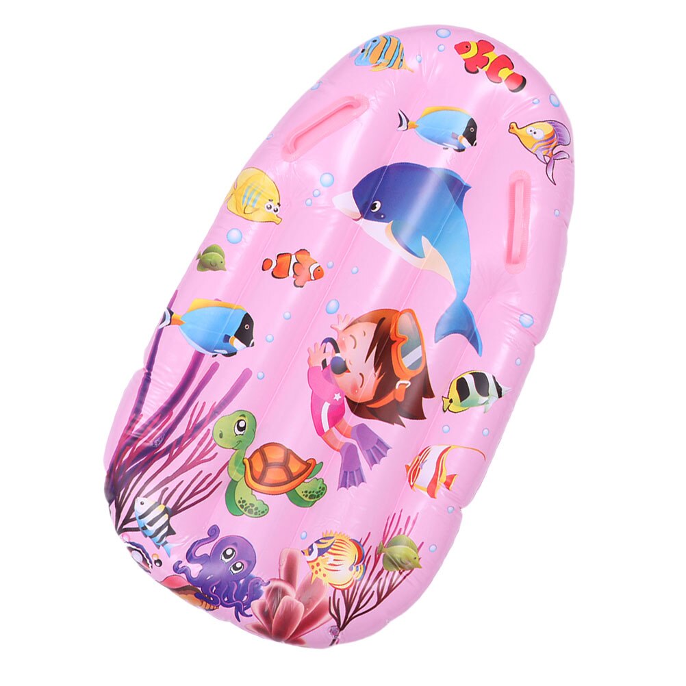 1pc PVC Floating Pad Swimming Inflatable Floating Swimming Board Surfboard: Default Title