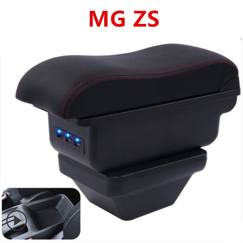 For MG ZS Armrest box