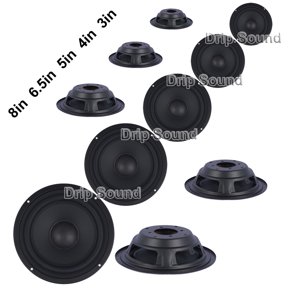 3"/4"/5"/6.5"/8"/10" inch Speaker Passive Radiator Horn Woofer Diaphragm Radiator Auxiliary Bass