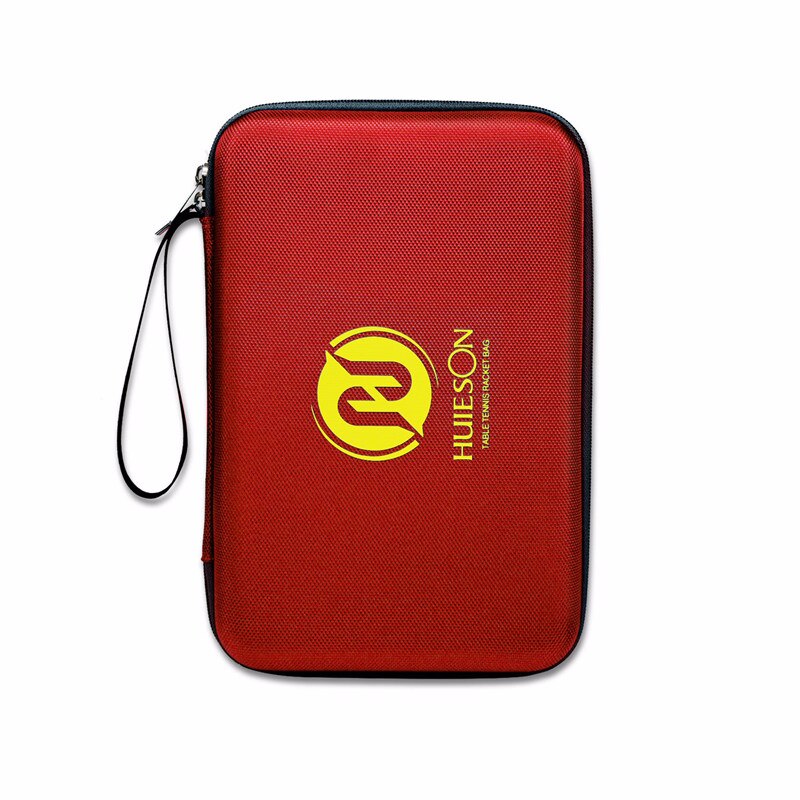 Huieson – raquette de Tennis de Table carrée professionnelle, combinaison de sac étanche de grande capacité pour Double raquettes, ensemble d'accessoires: red