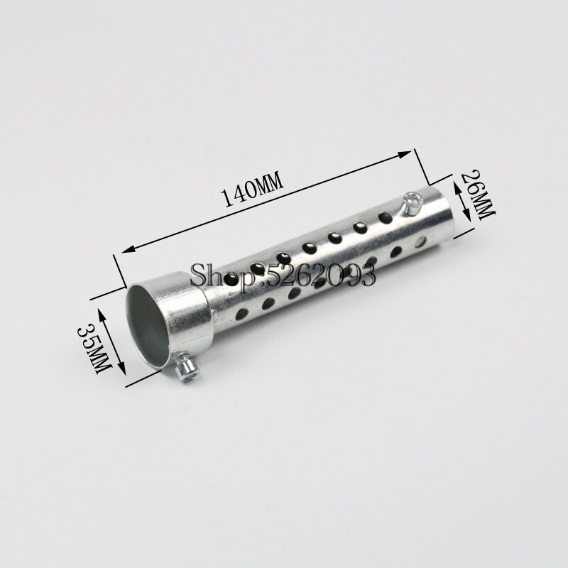 20pcs Universal Motorcycle Exhaust Silencer DB Killer Muffler Baffle Insert Silver Noise Sound Eliminator 35/42/45/48/60MM MF011: C