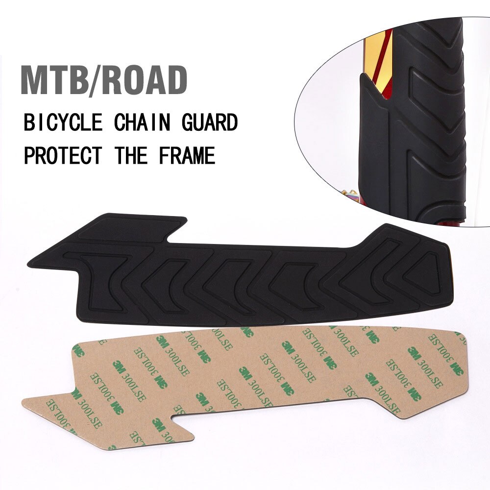 Fiets Stickers Frame Anti Scratch Protector Mtb/Road Fiets Anti Slip Sticker Bescherming Frame Cover Silicone Protector
