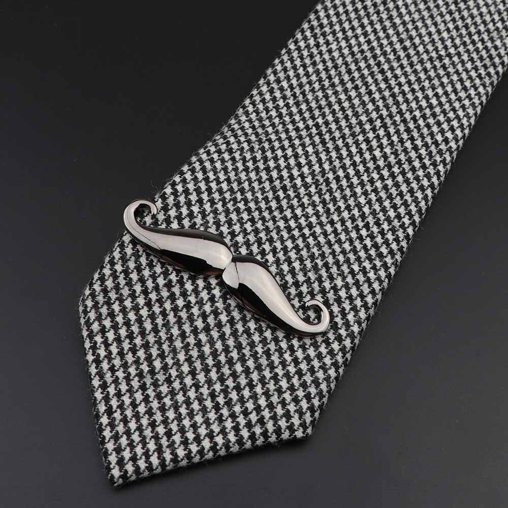 Mand ny slips clip mand bar afslappet cykel blad slips clips #39 rustfrit stål smykker herretøjstilbehør: 13