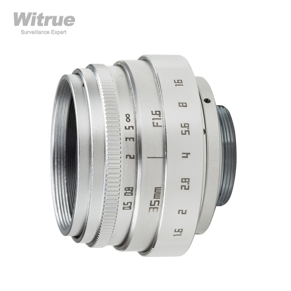 Nowy przyjeżdża FUJIAN 35mm obiektyw aparatu C mocowanie F1.6 18 stopni