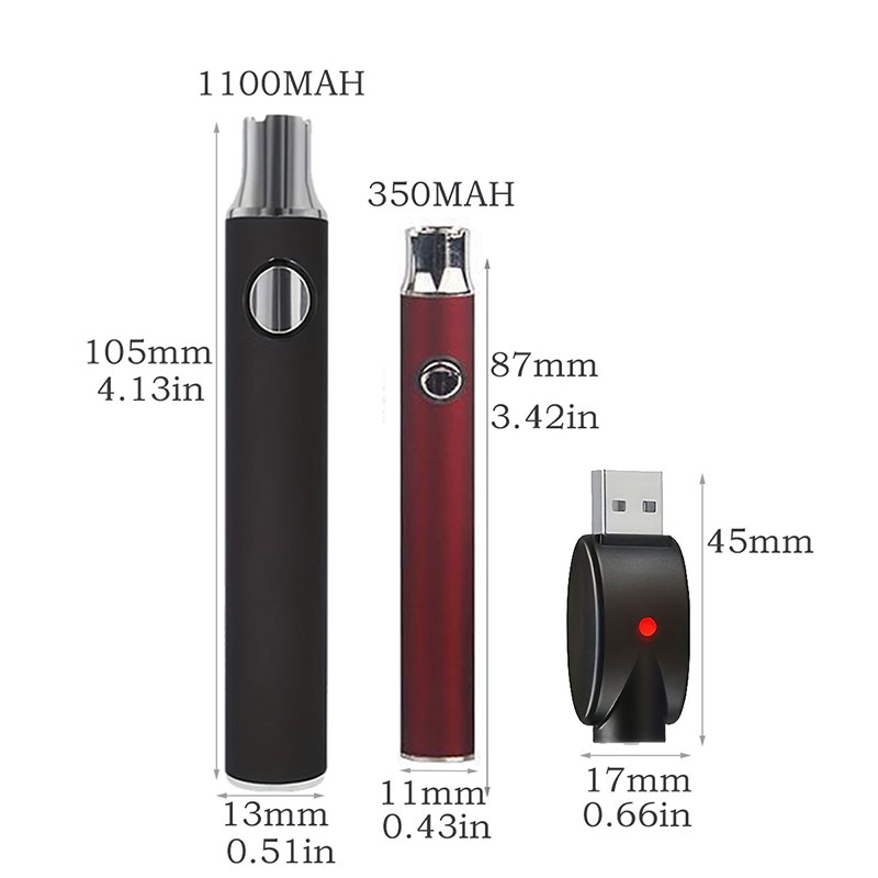Pluma de carro de batería de 510 hilos, pluma de potencia inteligente de voltaje ajustable, Mini Kit de soldador con cargador USB
