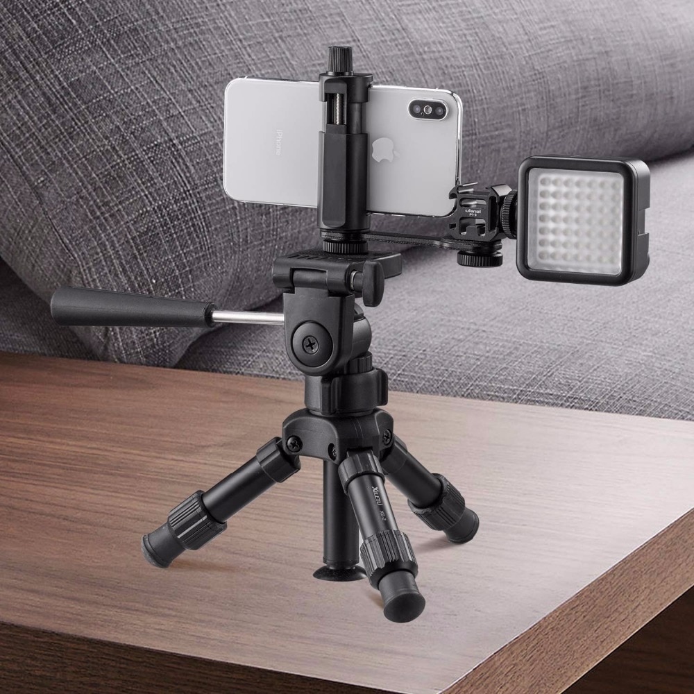 Ulanzi PT-3 Triple Heißer Schuh Mount Adapter Mikrofon Verlängerung Bar für Zhiyun Glatte 4 DJI Osmo Tasche Gimbal Zubehör